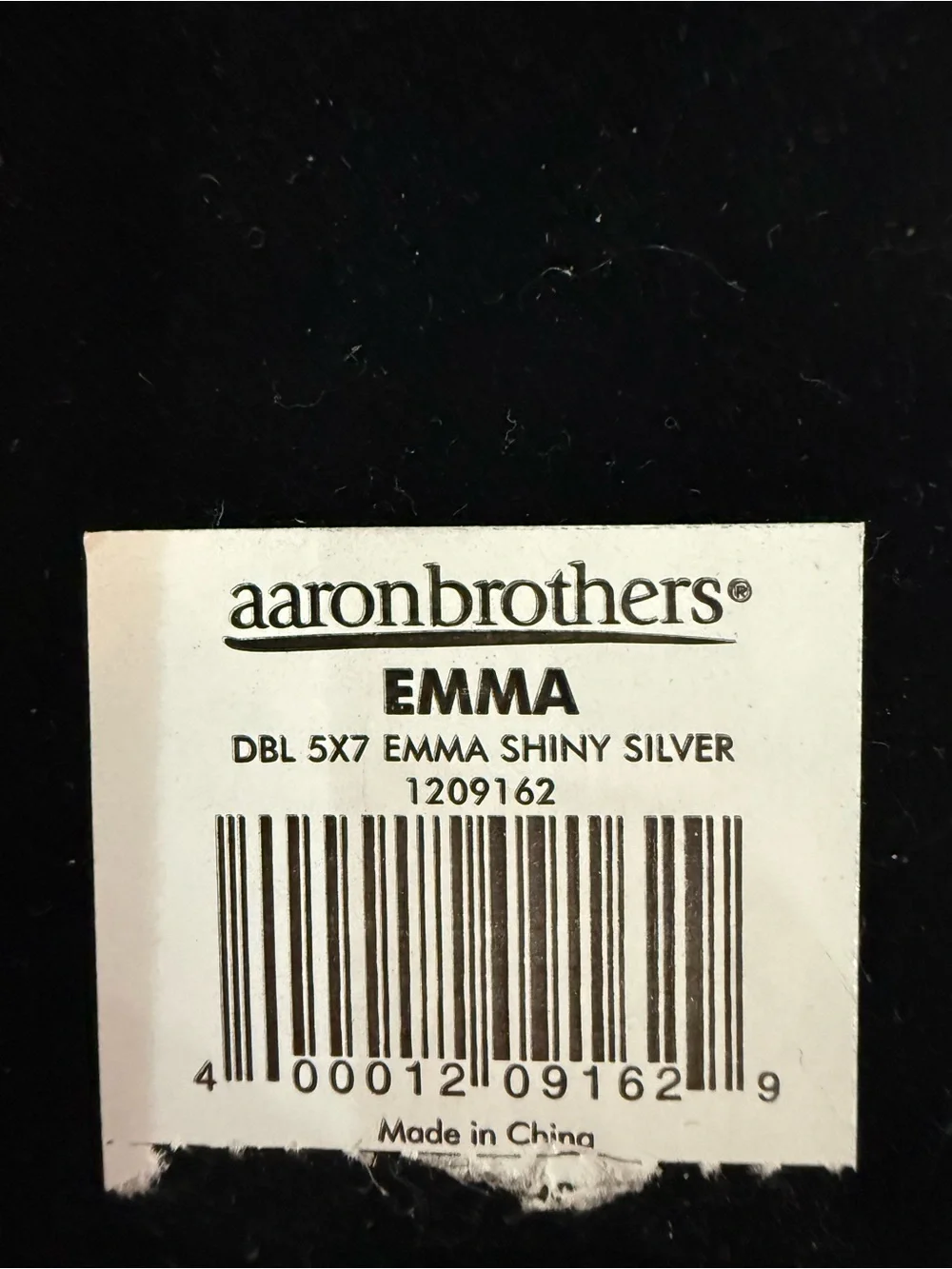 Aaron Brothers Silverplate Rope Border Double Picture Frame 5”x 7” Photos